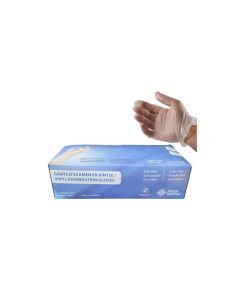 PHARE MEDICA GANTS EN VINYLE TRANSPARENT MOYEN