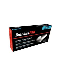 BABYLISSPRO PAPIER ALUM LISSE LEGER 5X12PO BTE500