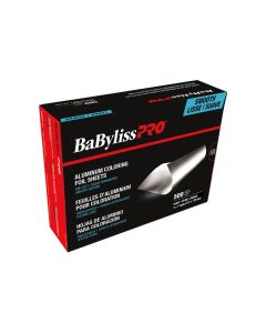 BABYLISSPRO PAPIER ALUM LISSE EPAIS 5X7PO BTE500