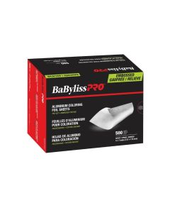 BABYLISSPRO PAPIER ALUM GAUFRE EPAIS 5X7PO BTE500