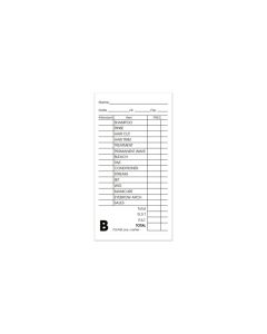 CAPILEX PADS DE FACTURE #372F-B PQT10