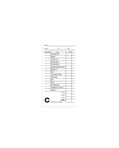 CAPILEX PADS DE FACTURE #372F-C PQT10