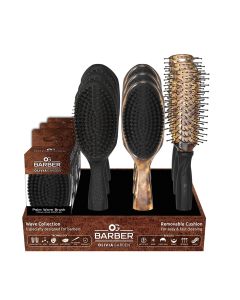 OLIVIA GARDEN BARBER SET OF 12 BRUSHES