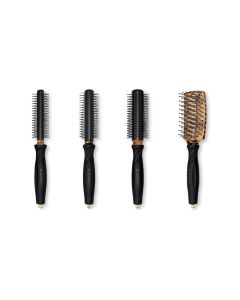 OLIVIA GARDEN BARBER ENSEMBLE DE 4 BROSSES