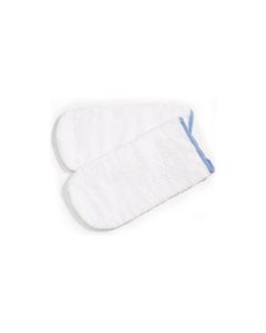 SATIN SMOOTH MITAINES EN TISSU EPONGE
