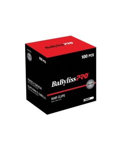 BABYLISSPRO PINCES METALLIQUES BTE DE 100
