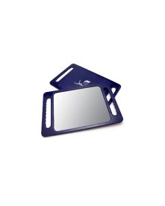 JOHNNY B MIROIR BLEU A POIGNEES