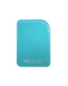 INFASHION TAPIS EN SILICONE DE VOYAGE TURQUOISE