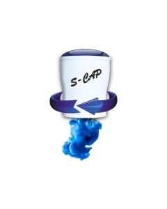 S-CAP CAPSULES VITRES ET MIROIRS BLEU