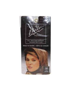 FLAIR BONNET DOUBLE NICE & WARM NOIR